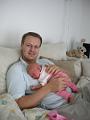 Kuscheln mit Papa